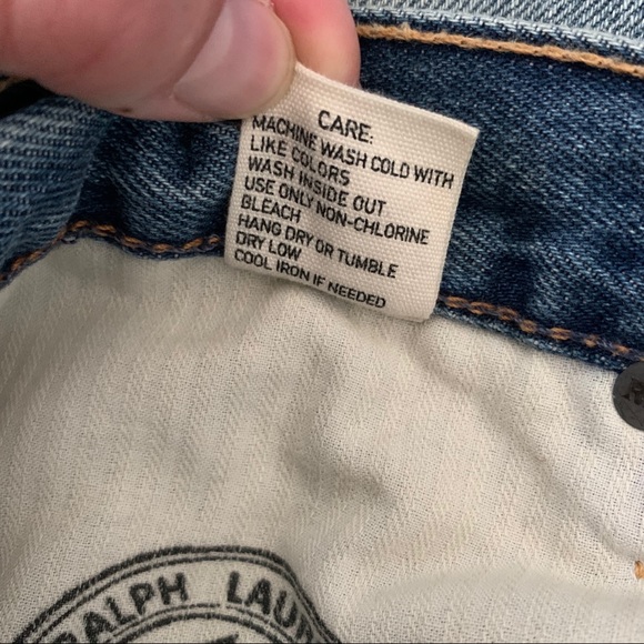 Polo Ralph Lauren 15941 Light Wash Straight Jeans - Picture 7 of 9
